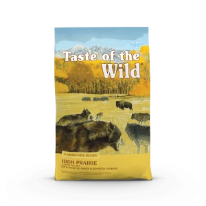 غذای خشک سگ بالغ های پری با گاومیش و گوزن کبابی Taste Of The Wild
