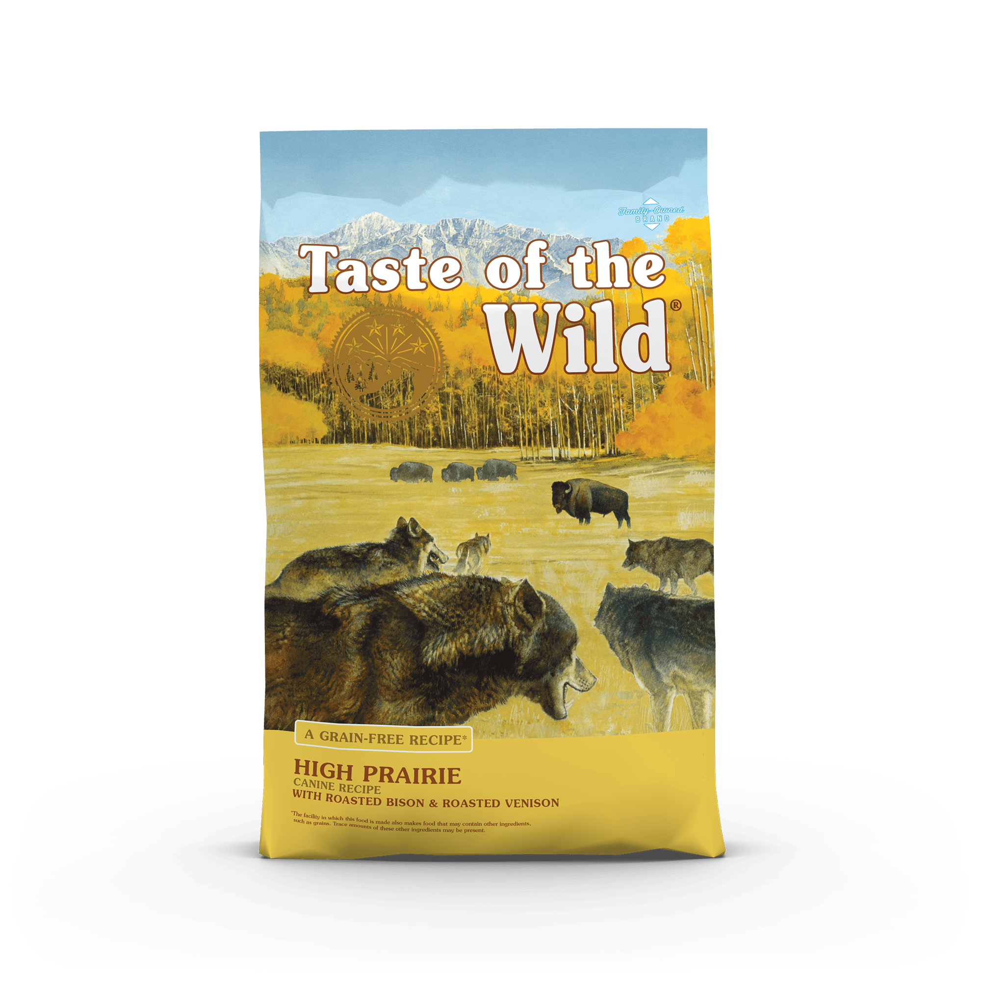 غذای خشک سگ بالغ های پری با گاومیش و گوزن کبابی Taste Of The Wild