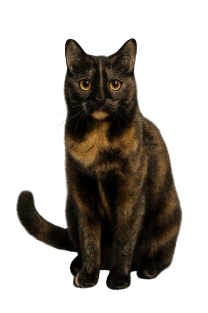 Tortoiseshell_گربه لاک_پشت پوستی زیبا