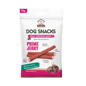 تشویقی مدادی سگ هابون مدل Prime Jerky گوشت گوزن وزن 75 گرم