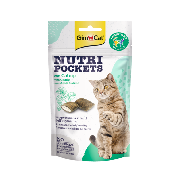 Nutri Pockets with Catnip 60g