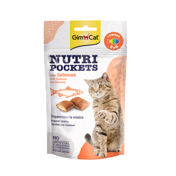 Nutri Pockets with Salmon 60g